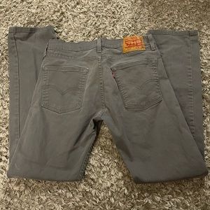 Levi’s Grey 513 Red Tag 31x32 Jeans